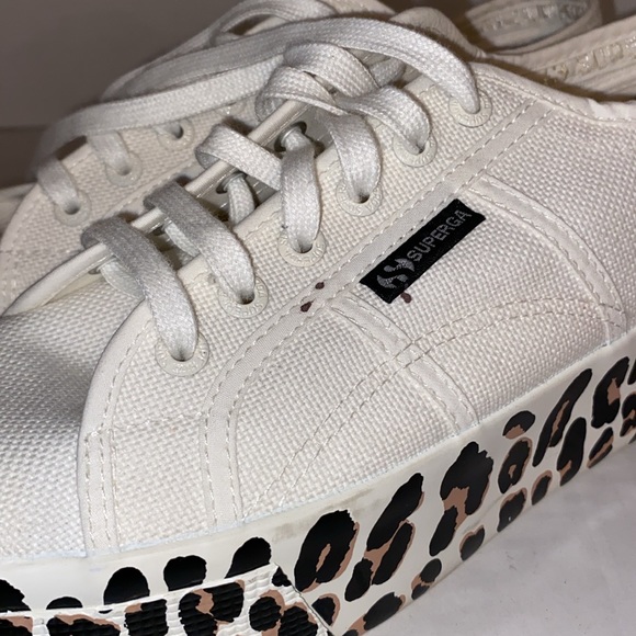 SUPERGA -2790, Foxing Print, Women’s Platform Sneakers, Size 7.5 - Picture 10 of 12